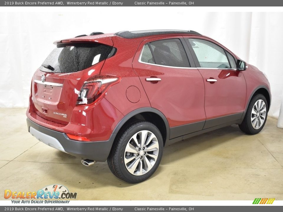 2019 Buick Encore Preferred AWD Winterberry Red Metallic / Ebony Photo #2