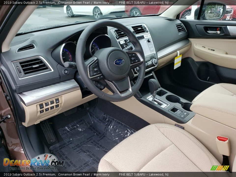2019 Subaru Outback 2.5i Premium Cinnamon Brown Pearl / Warm Ivory Photo #7