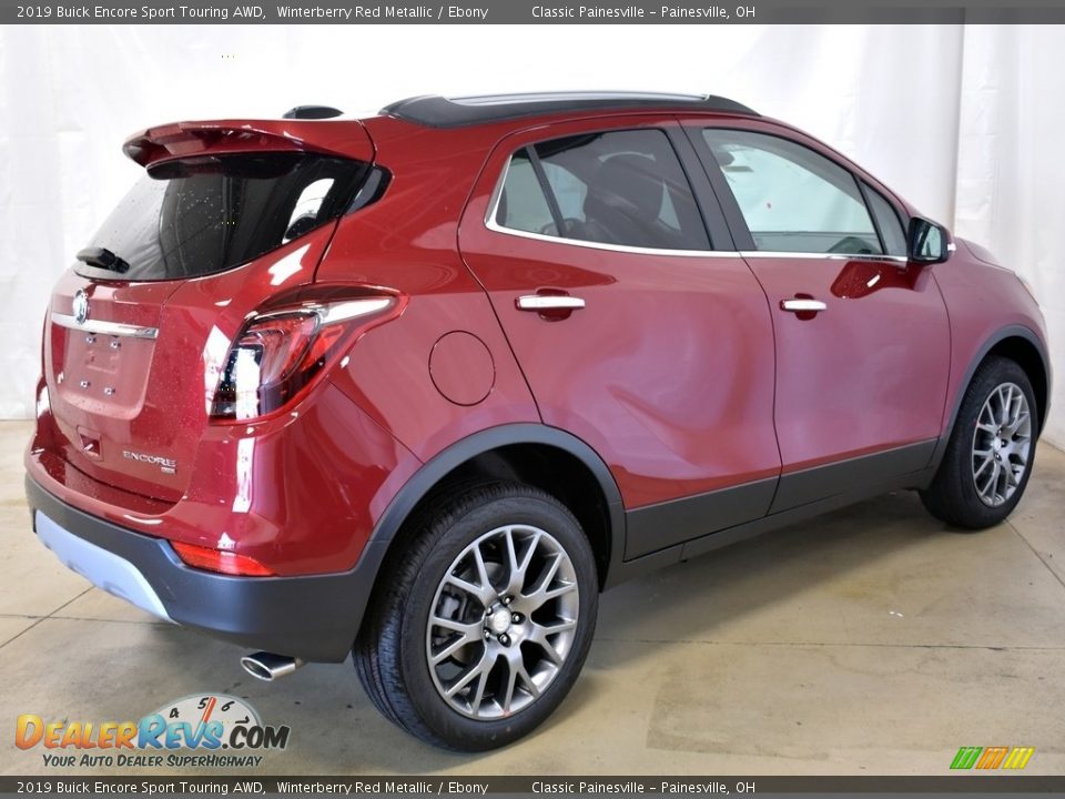2019 Buick Encore Sport Touring AWD Winterberry Red Metallic / Ebony Photo #2