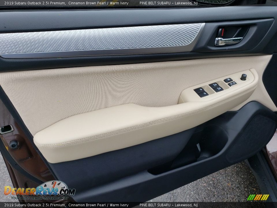 2019 Subaru Outback 2.5i Premium Cinnamon Brown Pearl / Warm Ivory Photo #8