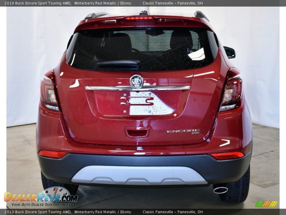 2019 Buick Encore Sport Touring AWD Winterberry Red Metallic / Ebony Photo #3