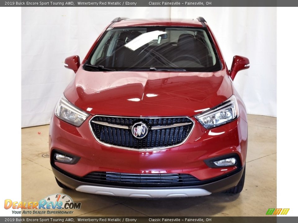 2019 Buick Encore Sport Touring AWD Winterberry Red Metallic / Ebony Photo #4