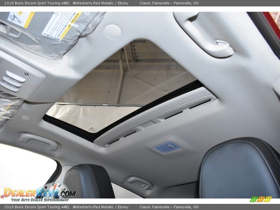 2019 Buick Encore Sport Touring AWD Winterberry Red Metallic / Ebony Photo #6