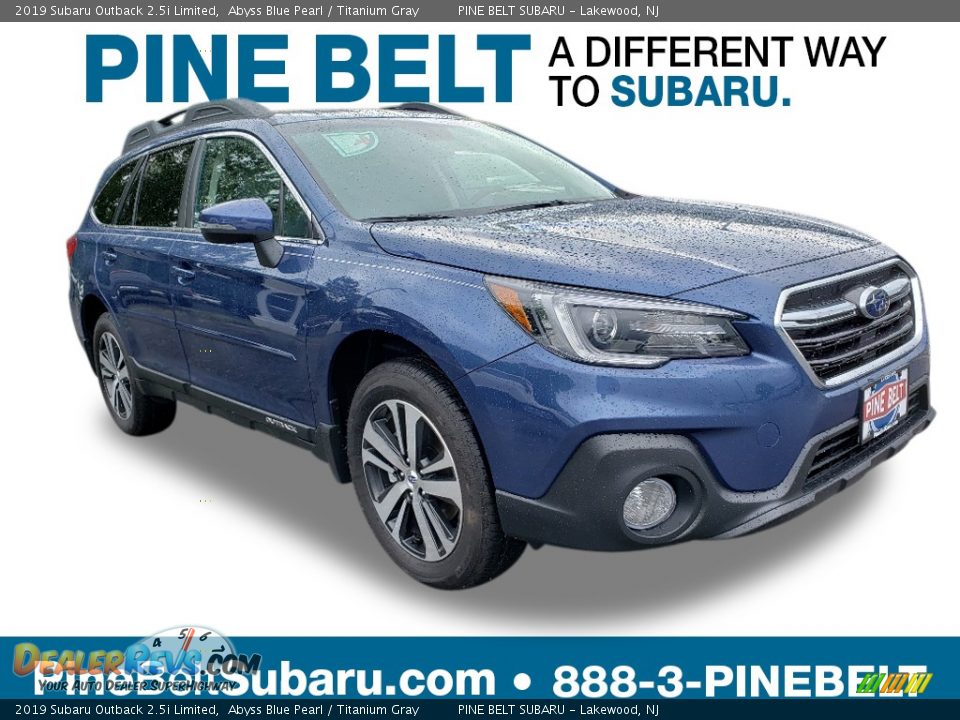 2019 Subaru Outback 2.5i Limited Abyss Blue Pearl / Titanium Gray Photo #1