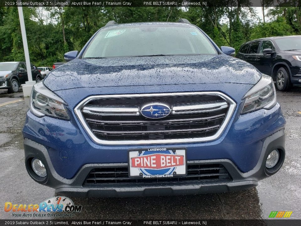 2019 Subaru Outback 2.5i Limited Abyss Blue Pearl / Titanium Gray Photo #2
