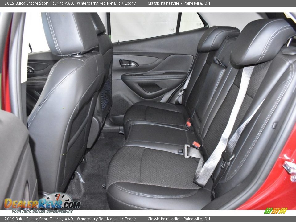 2019 Buick Encore Sport Touring AWD Winterberry Red Metallic / Ebony Photo #8
