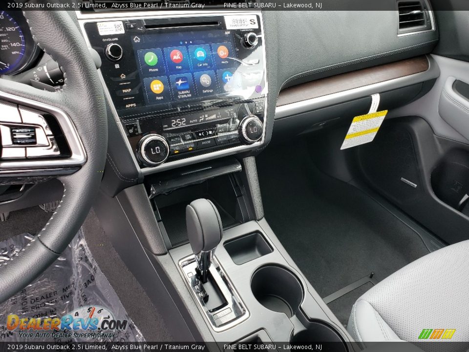 2019 Subaru Outback 2.5i Limited Abyss Blue Pearl / Titanium Gray Photo #10