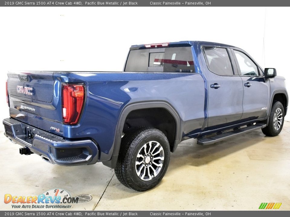 2019 GMC Sierra 1500 AT4 Crew Cab 4WD Pacific Blue Metallic / Jet Black Photo #2