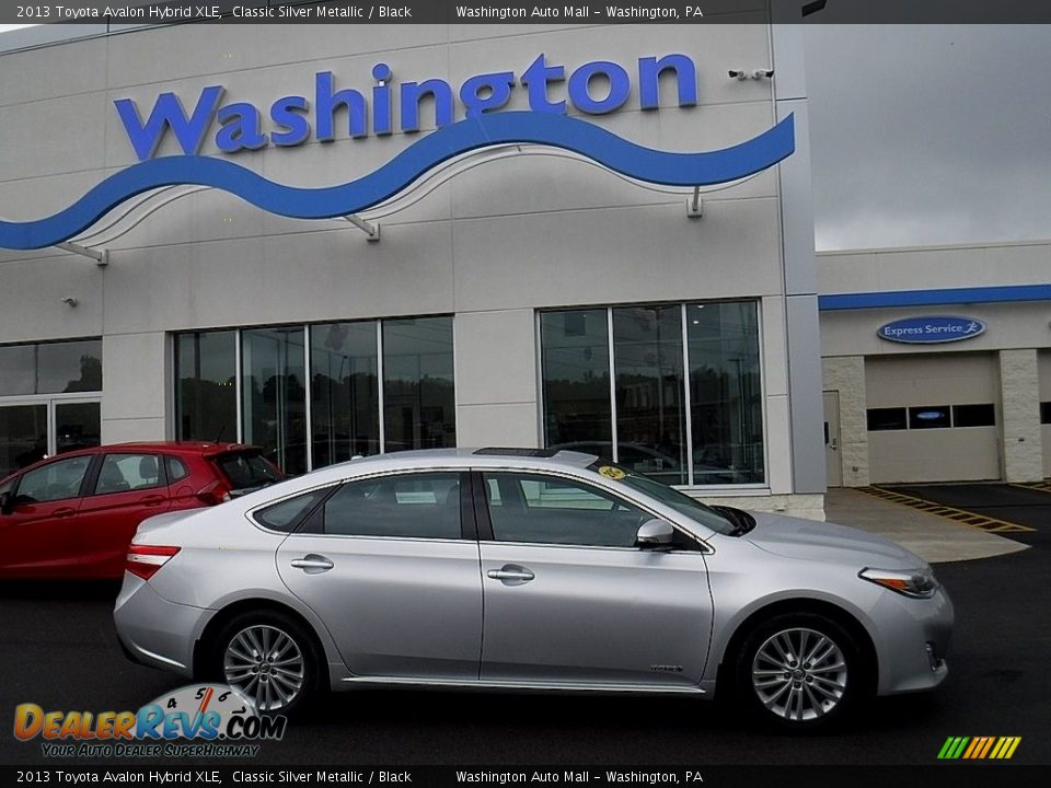 2013 Toyota Avalon Hybrid XLE Classic Silver Metallic / Black Photo #2