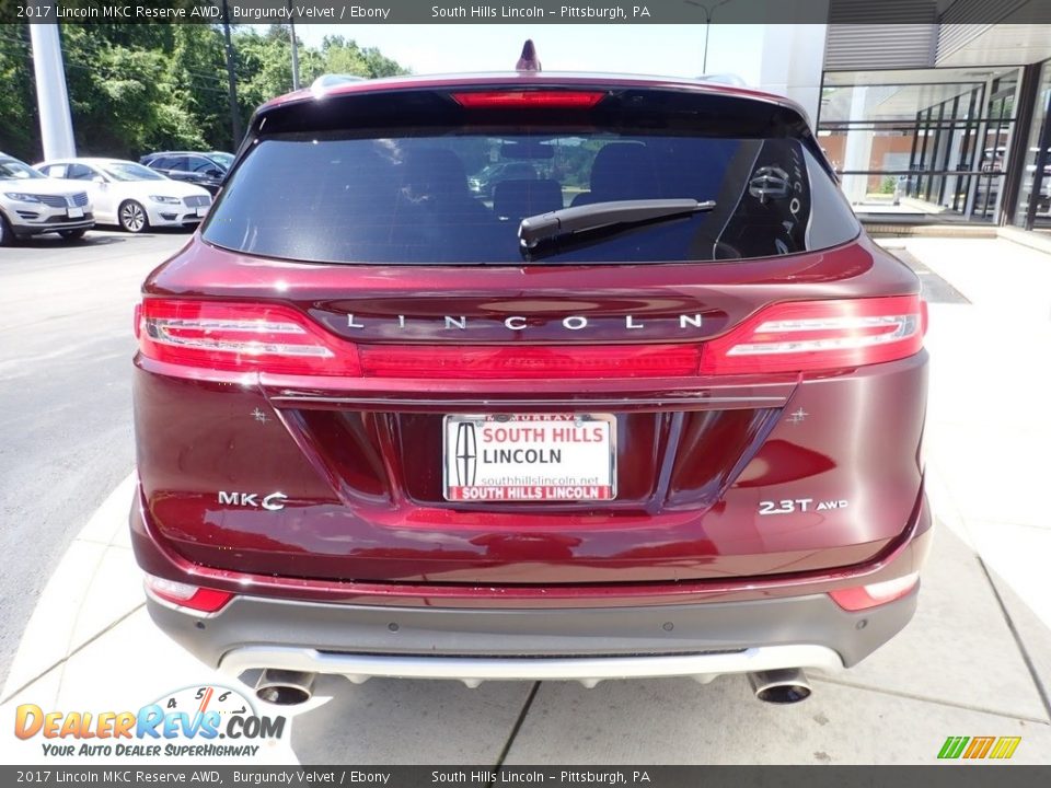2017 Lincoln MKC Reserve AWD Burgundy Velvet / Ebony Photo #4