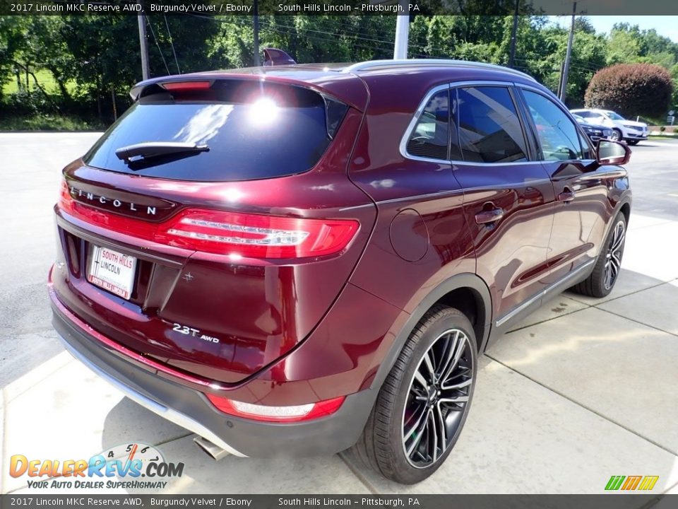 2017 Lincoln MKC Reserve AWD Burgundy Velvet / Ebony Photo #6