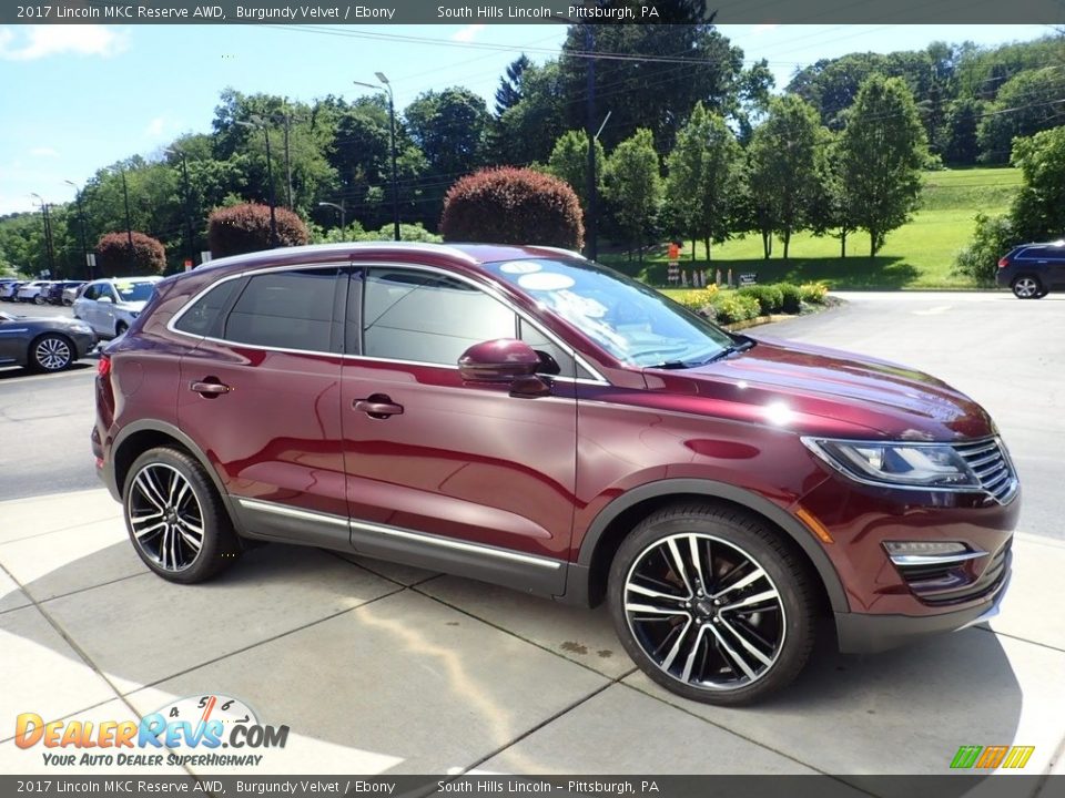 2017 Lincoln MKC Reserve AWD Burgundy Velvet / Ebony Photo #7