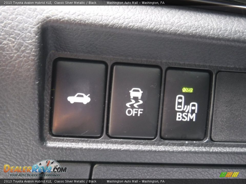 2013 Toyota Avalon Hybrid XLE Classic Silver Metallic / Black Photo #15