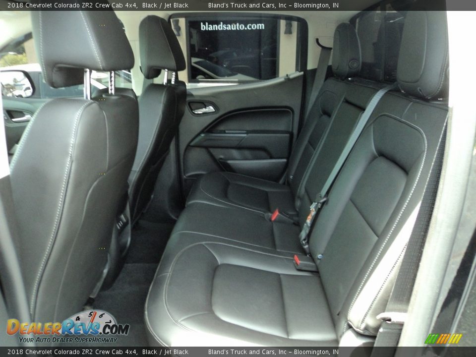 2018 Chevrolet Colorado ZR2 Crew Cab 4x4 Black / Jet Black Photo #8