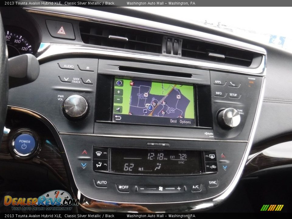 2013 Toyota Avalon Hybrid XLE Classic Silver Metallic / Black Photo #18