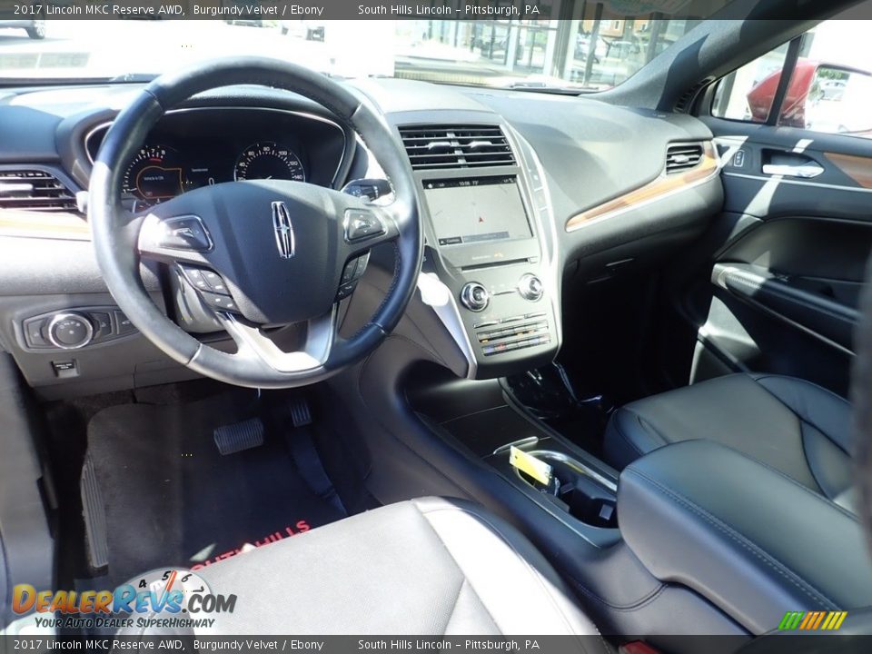 2017 Lincoln MKC Reserve AWD Burgundy Velvet / Ebony Photo #17