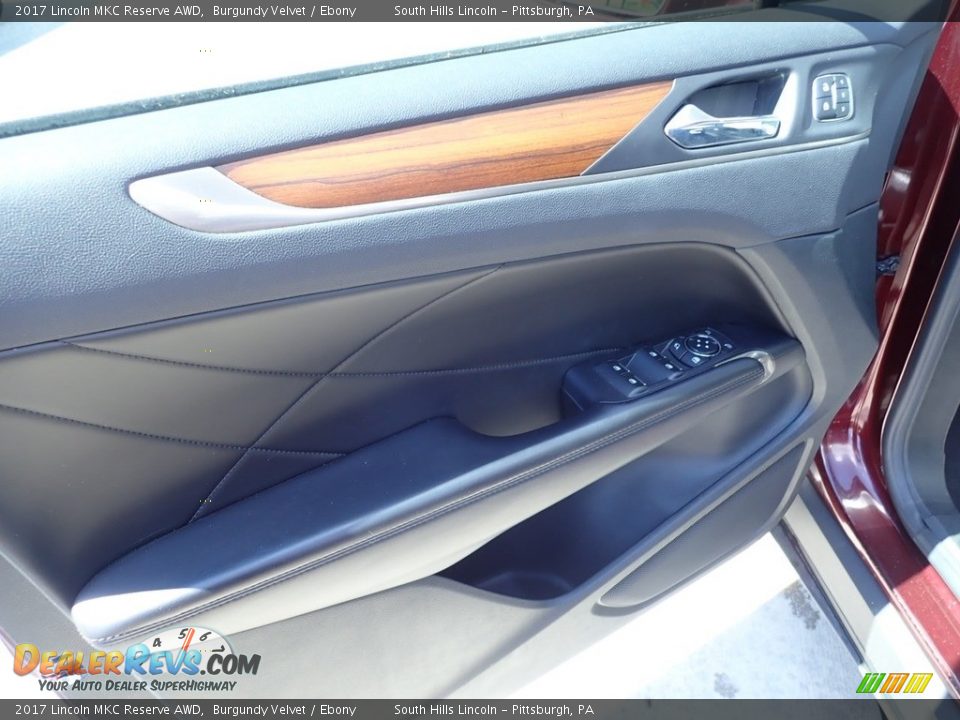 2017 Lincoln MKC Reserve AWD Burgundy Velvet / Ebony Photo #18