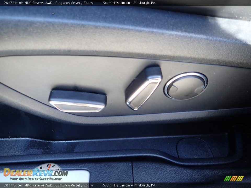 2017 Lincoln MKC Reserve AWD Burgundy Velvet / Ebony Photo #19