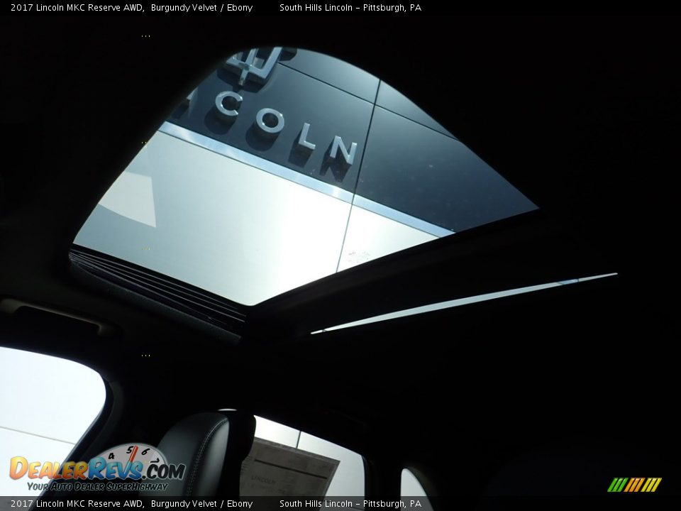 2017 Lincoln MKC Reserve AWD Burgundy Velvet / Ebony Photo #20