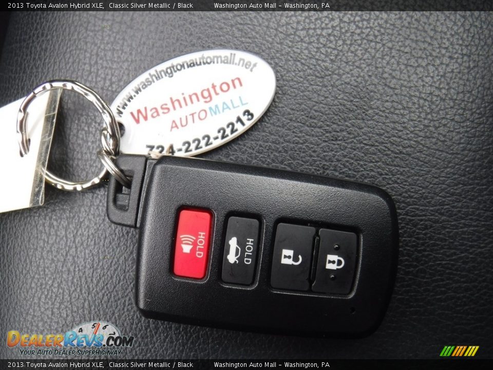 2013 Toyota Avalon Hybrid XLE Classic Silver Metallic / Black Photo #25