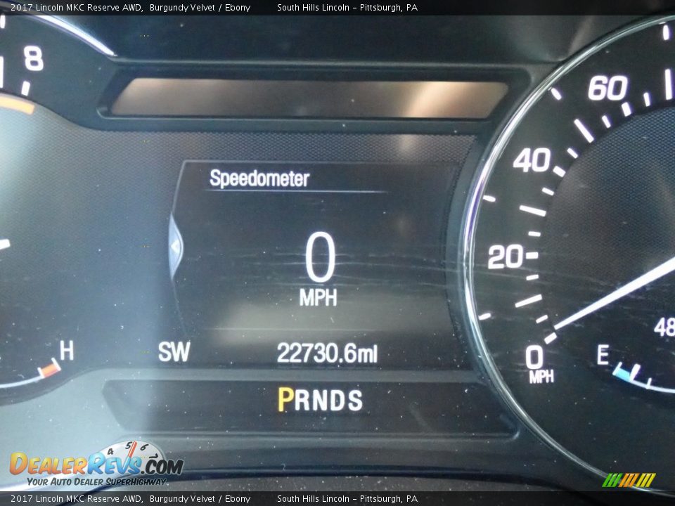 2017 Lincoln MKC Reserve AWD Burgundy Velvet / Ebony Photo #24