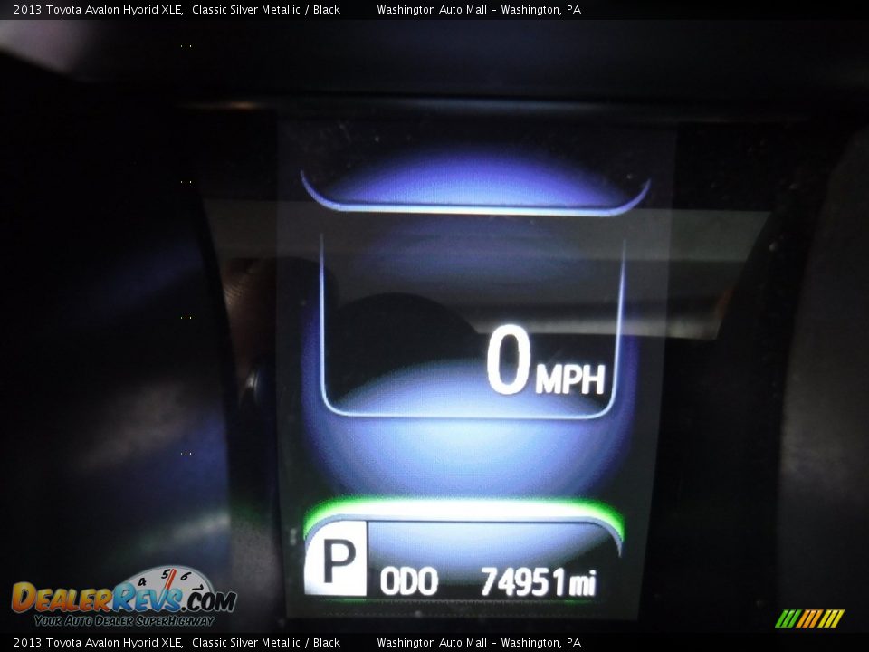 2013 Toyota Avalon Hybrid XLE Classic Silver Metallic / Black Photo #28