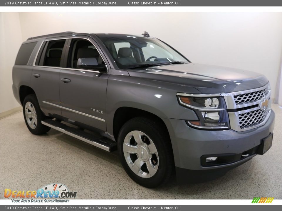 2019 Chevrolet Tahoe LT 4WD Satin Steel Metallic / Cocoa/Dune Photo #1