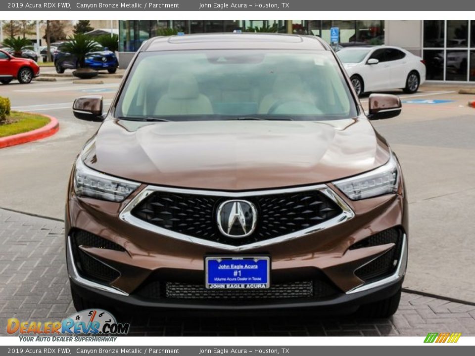 2019 Acura RDX FWD Canyon Bronze Metallic / Parchment Photo #2