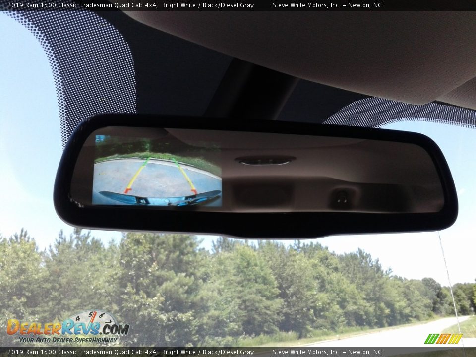 2019 Ram 1500 Classic Tradesman Quad Cab 4x4 Bright White / Black/Diesel Gray Photo #20