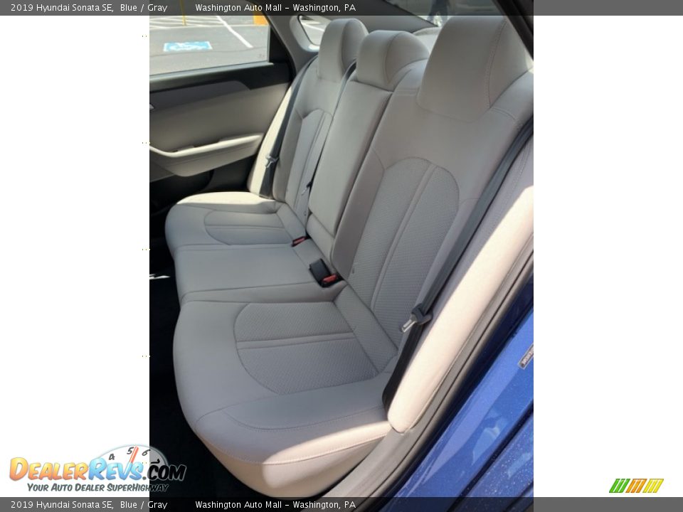 2019 Hyundai Sonata SE Blue / Gray Photo #19