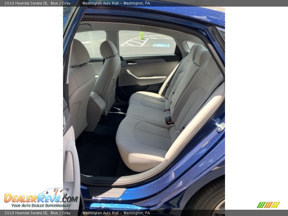 2019 Hyundai Sonata SE Blue / Gray Photo #20