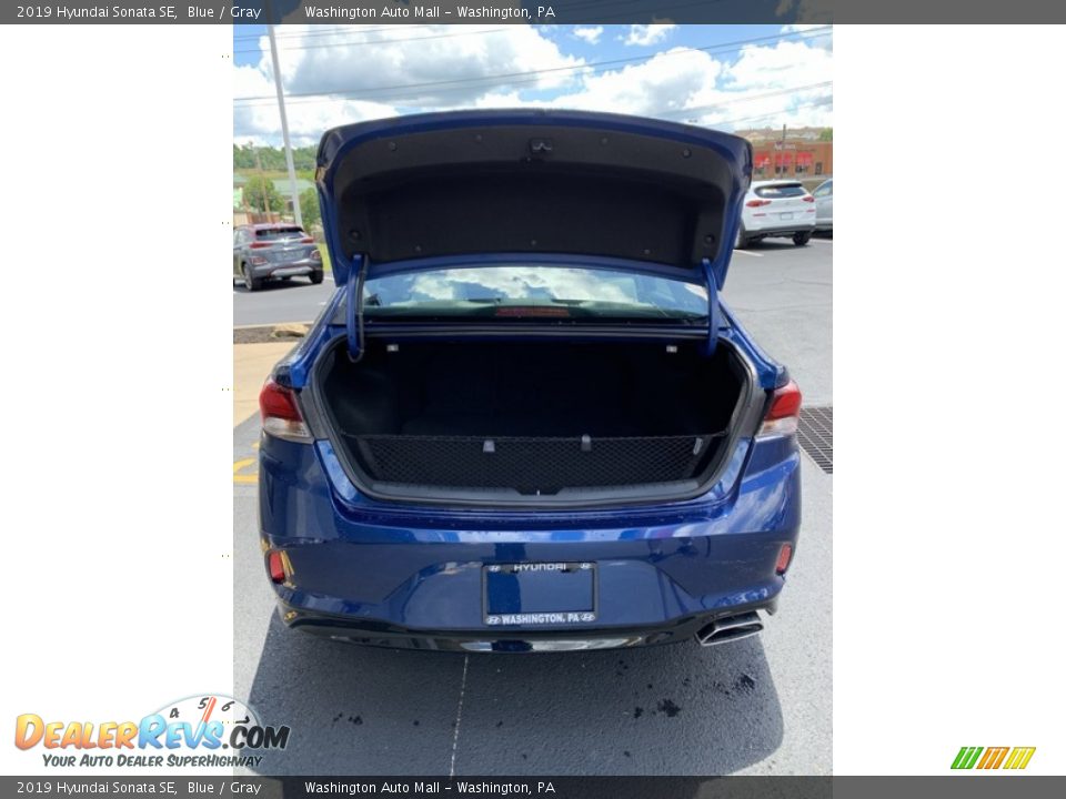2019 Hyundai Sonata SE Blue / Gray Photo #21