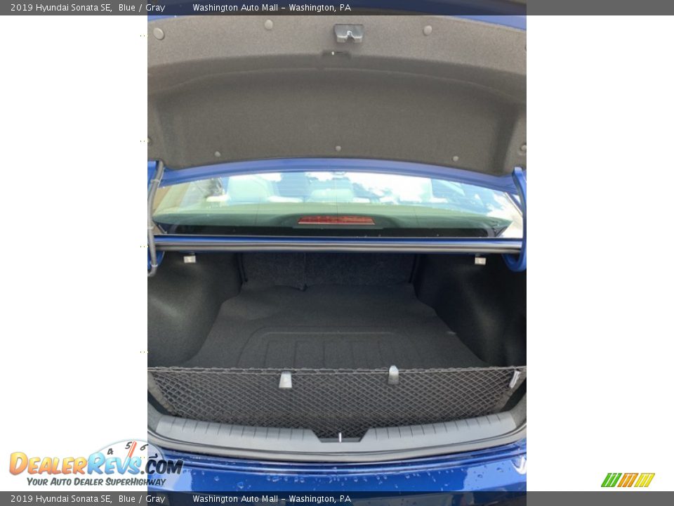 2019 Hyundai Sonata SE Blue / Gray Photo #22