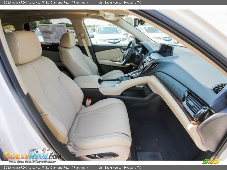 2019 Acura RDX Advance White Diamond Pearl / Parchment Photo #25