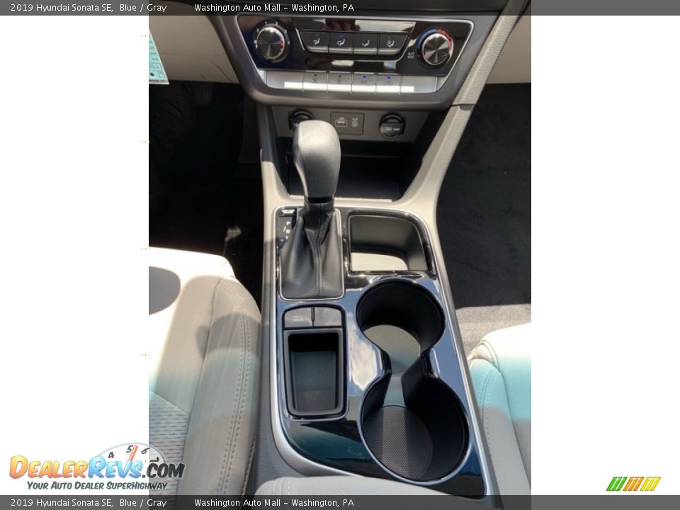 2019 Hyundai Sonata SE Blue / Gray Photo #33