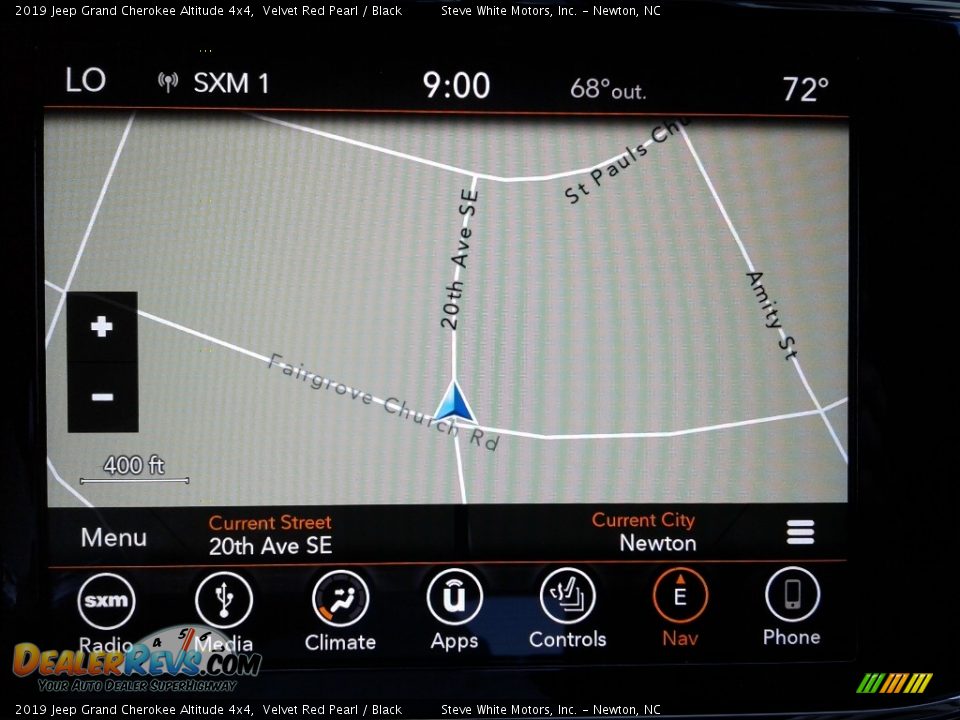 2019 Jeep Grand Cherokee Altitude 4x4 Velvet Red Pearl / Black Photo #24