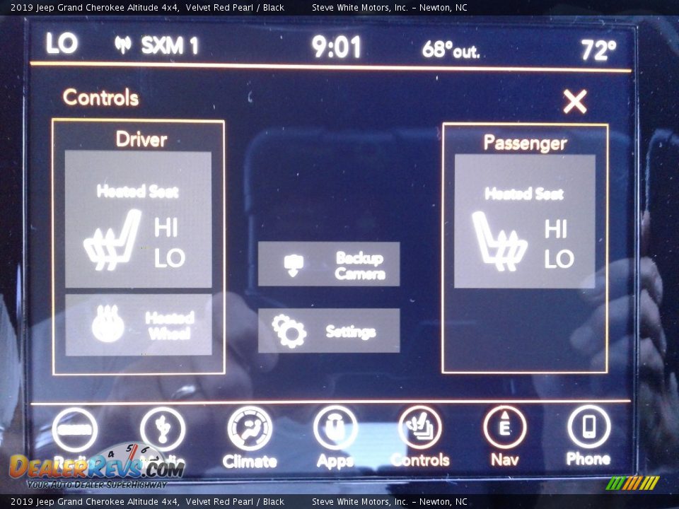 2019 Jeep Grand Cherokee Altitude 4x4 Velvet Red Pearl / Black Photo #26