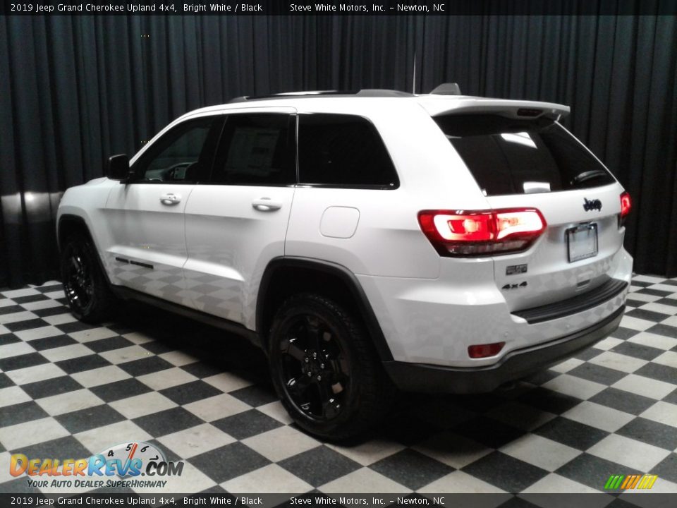 2019 Jeep Grand Cherokee Upland 4x4 Bright White / Black Photo #8