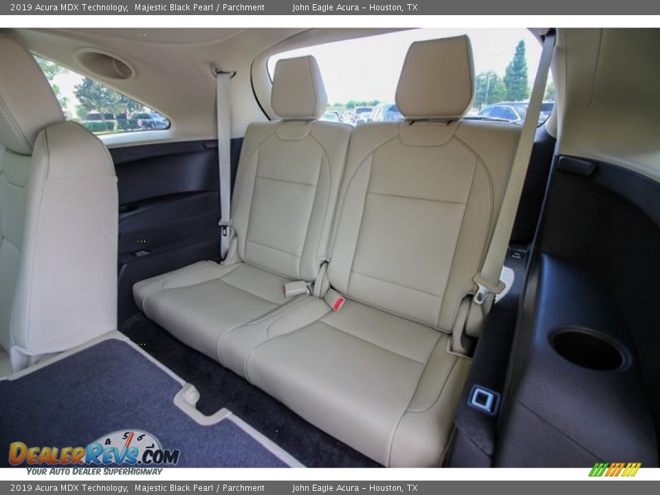 2019 Acura MDX Technology Majestic Black Pearl / Parchment Photo #19