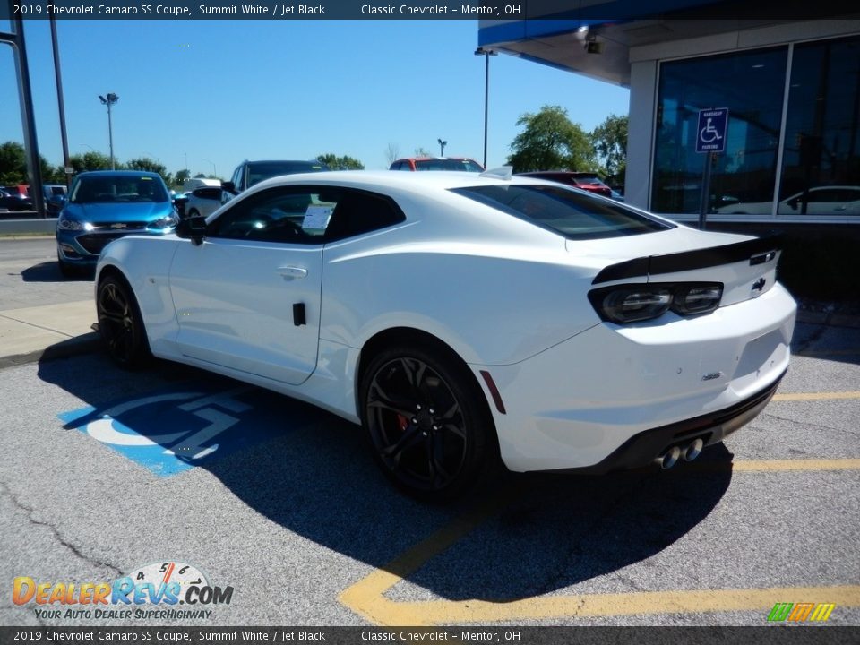 2019 Chevrolet Camaro SS Coupe Summit White / Jet Black Photo #5