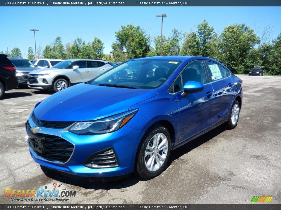 2019 Chevrolet Cruze LT Kinetic Blue Metallic / Jet Black/­Galvanized Photo #1