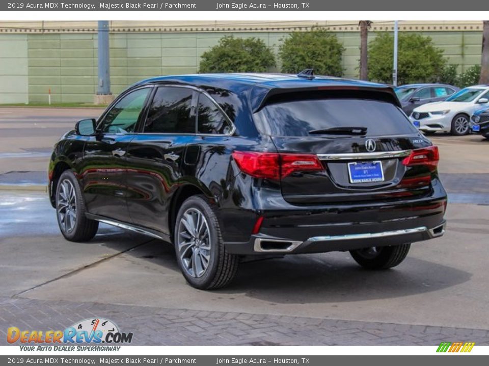 2019 Acura MDX Technology Majestic Black Pearl / Parchment Photo #5