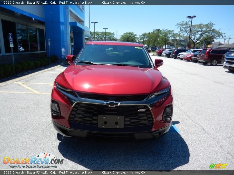 2019 Chevrolet Blazer RS AWD Cajun Red Tintcoat / Jet Black Photo #2