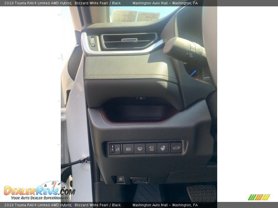 2019 Toyota RAV4 Limited AWD Hybrid Blizzard White Pearl / Black Photo #10