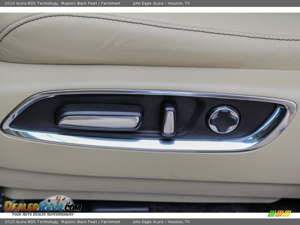 2019 Acura MDX Technology Majestic Black Pearl / Parchment Photo #13