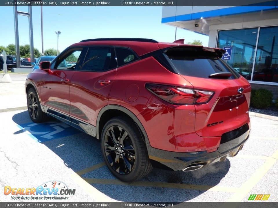 2019 Chevrolet Blazer RS AWD Cajun Red Tintcoat / Jet Black Photo #5