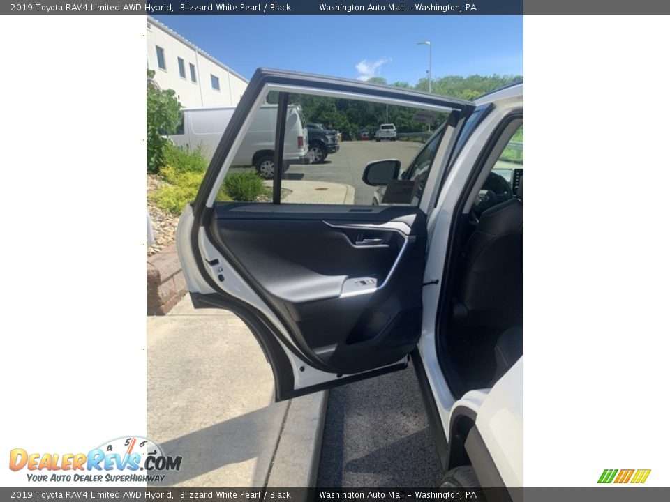 2019 Toyota RAV4 Limited AWD Hybrid Blizzard White Pearl / Black Photo #15