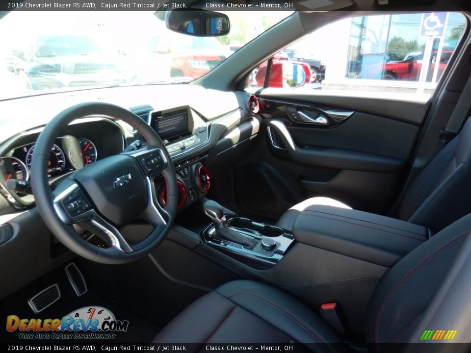 2019 Chevrolet Blazer RS AWD Cajun Red Tintcoat / Jet Black Photo #6