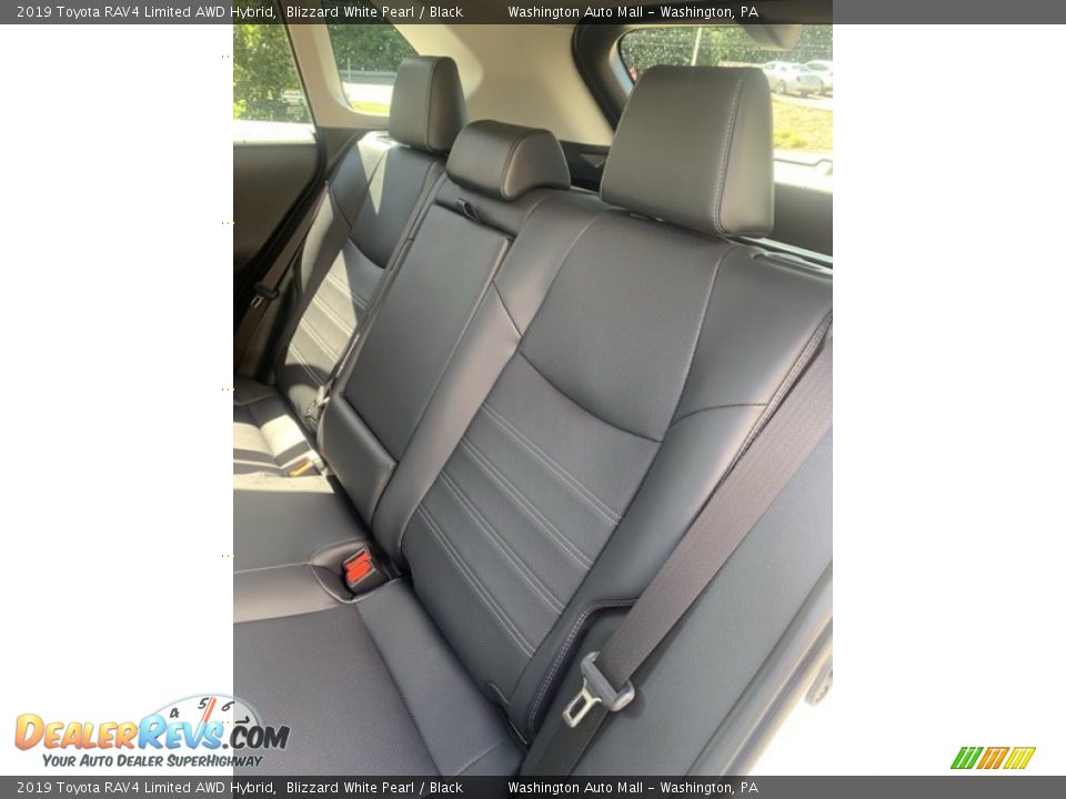 2019 Toyota RAV4 Limited AWD Hybrid Blizzard White Pearl / Black Photo #17