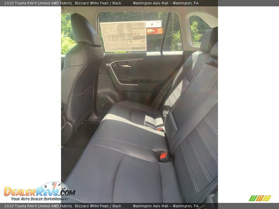 2019 Toyota RAV4 Limited AWD Hybrid Blizzard White Pearl / Black Photo #18